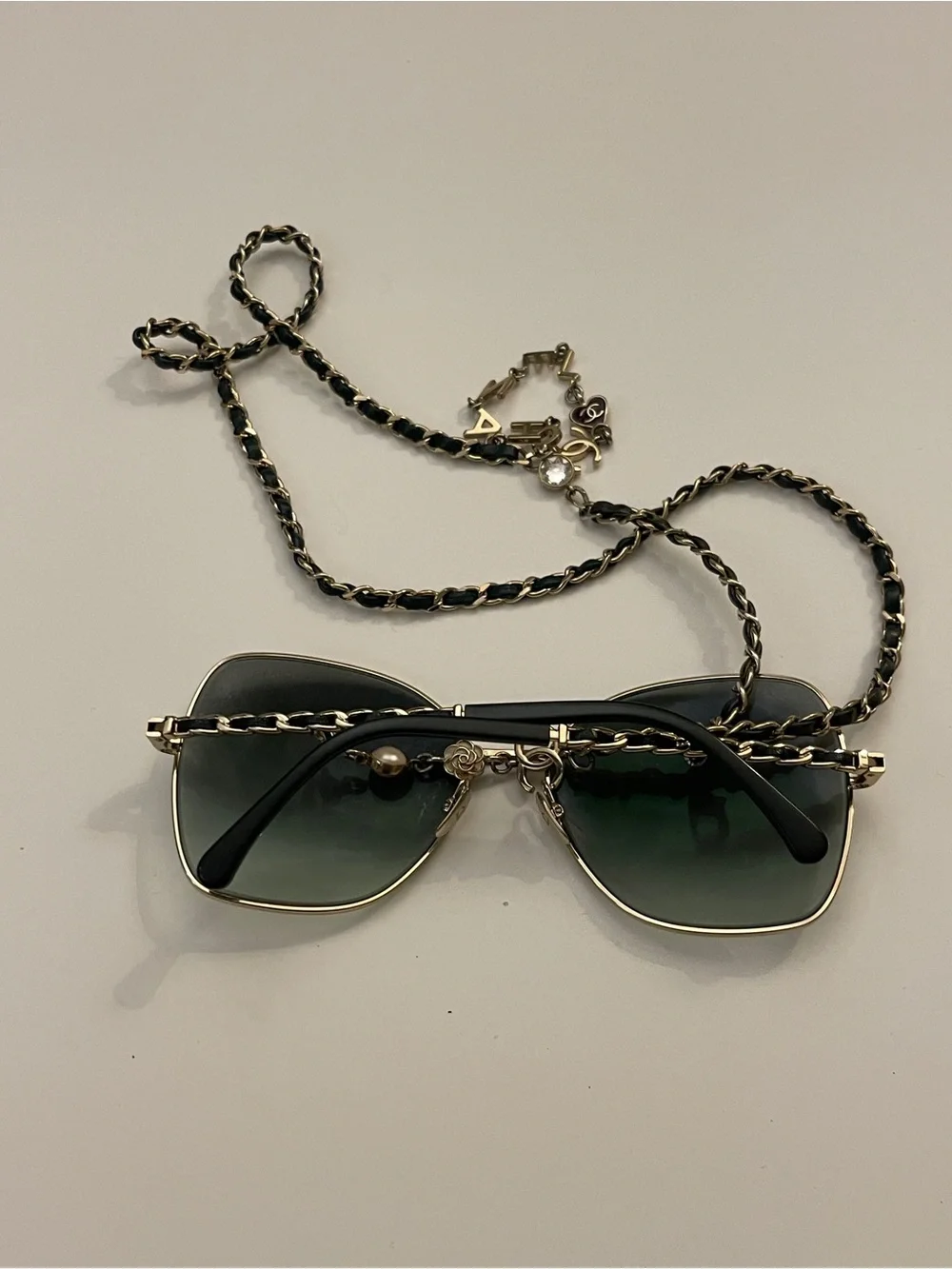 Chanel Chain Sunglasses